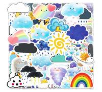 EHDWXVZM 200 Piezas Meteorológicas Pegatinas De Graffiti, Pegatinas De Ducha, Calcomanías Adhesivas para El Clima, Pegatinas De Teléfono Móvil De Cuaderno, Pegatinas Dulces para Niños.