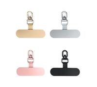 EHDWXVZM 4 Piezas De Junta De Metal, Junta Giratoria De 360 °, Accesorios De Cordones De Teléfonos Móviles, Hebilla De Conexión De Cordón.