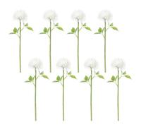 EHDWXVZM 8 Hortensias Artificiales, Hortensias Artificiales De Color Crema, Hortensias para Decoración del Hogar, Flores De Seda para Decoración Al Aire Libre, Flores Artificiales Blancas para Boda