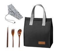 EHDWXVZM Bolsa de Almuerzo Minimalista con Aislamiento y Bolsa Térmica - Lonchera para Adultos