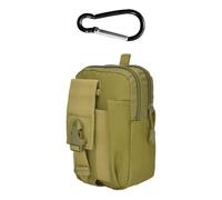 EHDWXVZM Bolsa De Pierna Táctica De 1 Parte Y 1 Pieza De Carabinero, Bolsillo Táctico, Bolsillo De Cola para Hombres, Bolsas De Cinturón, Bolsillo De Herramientas Portátiles (Verde Militar).