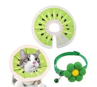 EHDWXVZM Collar De Gato De 1 Pieza Y Cuello De Flores De 1 Pieza, Cuello Ajustable, Collar Creativo Lindo, Suministros para Mascotas.