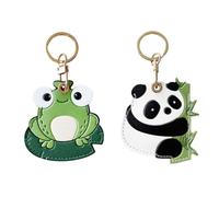 EHDWXVZM Cubierta De Tarjetas De Animales De Dibujos Animados De 2 Piezas, Cobertura De Tarjeta Creativa Y Divertida, Cubierta De Cartas Dulces, Remolque Decorativo.