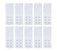 EHDWXVZM Extensión De Lencería De 10 Partes, Botones De Lencería Elásticos, Accesorios De Lencería, Botones De Lencería Simples Y Versátiles Y Accesorios Para Mujeres.