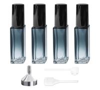 EHDWXVZM Frascos dispensadores de perfume de 4 piezas, herramientas dispensadoras de 3 piezas, atomizador de perfume, botella de líquido recargable, botella de recarga de perfume, botella de muestra
