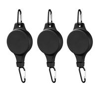 EHDWXVZM Ganchos de Pared para Cesta Colgante de 3 Piezas, Gancho Colgante retráctil, polea de Cuerda para Plantas, Gancho para Cesta Colgante, Gancho Ajustable