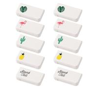 EHDWXVZM Mini Caja De Medicamentos De 10 Piezas, Caja De Medicina Portátil, Caja De Embalaje De Medicamentos, Caja Sellada, Adecuado para Viajes, Acampar, Vida Cotidiana.