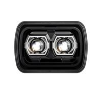 EHDXGGEK 5X7 avanza lentamente el haz alto-bajo DRL de las linternas del camión ligero con temperatura color la condición 6000k cuadrado 12V/24V 7 pulgadas