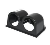 EHDXGGEK Auto Car 52mm Turbo Boost Meter Bar/PSI medidor de presión Aceite Agua/Temperatura con Sensor 8000RPM voltímetro tacómetro 12V(Double Gauge Holder)