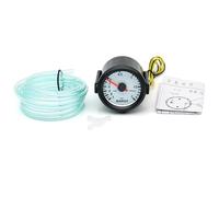 EHDXGGEK Auto Car 52mm Turbo Boost Meter Bar/PSI medidor de presión Aceite Agua/Temperatura con Sensor 8000RPM voltímetro tacómetro 12V(Boost Gauge Bar)