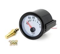 EHDXGGEK Auto Car 52mm Turbo Boost Meter Bar/PSI medidor de presión Aceite Agua/Temperatura con Sensor 8000RPM voltímetro tacómetro 12V(Water Temp Gauge)