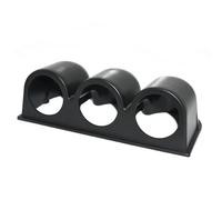 EHDXGGEK Auto Car 52mm Turbo Boost Meter Bar/PSI medidor de presión Aceite Agua/Temperatura con Sensor 8000RPM voltímetro tacómetro 12V(Triple Gauge Holder)