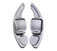 EHDXGGEK Compatible con Skoda Octavia A7 MK3 5E RS VRS Superb B8 Scala Karoq Kodiaq, palanca de cambios for volante coche, pegatina for DSG(GRAY)