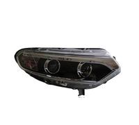 EHDXGGEK Estilo de coche Compatible for Ford Ecosport faro 2014 Up LED DRL Hid lámpara cabeza Angel Eye Bi Xenon Beam Accesorios(Headlight LED)