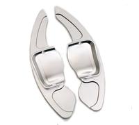 EHDXGGEK Extensión de palanca cambios for volante compatible con Golf 5, 6, MK6, GTI R, Jetta MK5, Passat B6, B7, CC, Polo, Sharan, Tiguan, 2 unidades(Silver)