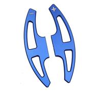 EHDXGGEK Kit de volante compatible con E90, E92, E93, M3, M6 (2009-2013), levas cambio DSG, extensión repuesto palancas deportivas aluminio (2 unidades)(Blue)