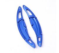 EHDXGGEK Levas de cambio volante compatibles con Porsche Macan 2014-2019, 911, 718, 991, Cayman 918, pegatinas for palanca cambios DSG(Blue)
