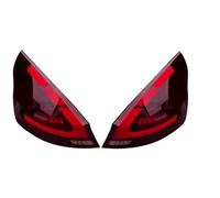 EHDXGGEK Luces traseras de coche compatibles con Ford Fiesta MK7 ST SE 2009 2010 2011 2012 2013 2014 2015 luces LED modificadas conjunto(One pair red)