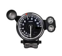 EHDXGGEK Pop Defi Advance A1 Tacómetro de Calibre automático 375 Pulgadas 80 MM 0-11000 RPM DF15501 Metro