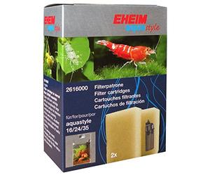 EHEIM 2616000 - Cartucho de Filtro Aquastyle 16, 24, 35 y Aqua Corner 60 (2 Unidades)