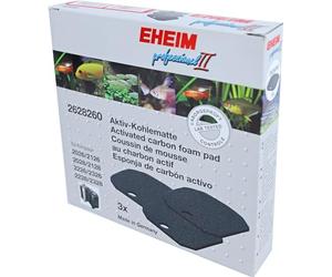 EHEIM Alfombrillas de carbón Activado 2026-2128 Prof II y 2226-2328 Prof