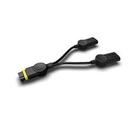 Eheim Distribuidor en Y de 2 vías para PowerLED+, color negro, metal, bajo consumo, control táctil, moderno, salón, dormitorio