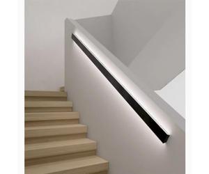 EHEIN Pasamanos De Escalera Iluminada LED, De Interior Montadas En La Pared, Barandillas Con Luz LED (Color: Black-A, Tamaño: 8.2ft/250cm)