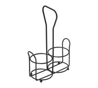 EHJRE Especiero, Organizador para Gabinetes de Cocina, para Especias Y Condimentos, Organizador de Productos Enlatados, Estante de Almacenamiento Que Ahorra, Negro, tal como se describe