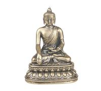 EHJRE Estatua de Cobre de Buda, Adorno religioso de compasión y Misericordia para Mesa de Pasillo