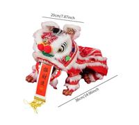 EHJRE Hand String Puppet Gift para Amantes de La Danza de León para Niños Marioneta de León
