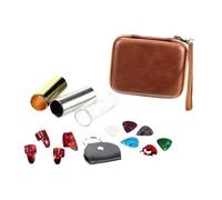 EHJRE Incluye 3 Slides de Guitarra, Púas para Los Dedos, Púas para El Pulgar Y Una Bolsa de Transporte, 60mm