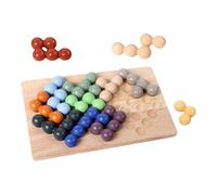 EHJRE Juego de Rompecabezas de Cuentas con Desafíos Juegos de Inteligencia para Niños, Niñas Y Niños