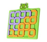 EHJRE Juego de Rompecabezas para Niños, Juego de Mesa para Desarrollar Lógico, Desafío Matemático, Regalo, Rana