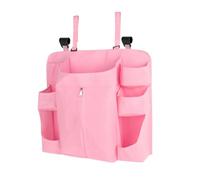 EHJRE Organizador de Pañales Colgante, Organizador de Guardería, Multifuncional, Indispensable, para Cambiador Y Cuna, para Dormitorio, Rosa, tal como se describe