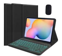 EHLCYS Funda con Teclado para Oneplus Pad 11,6 Pulgadas Lanzamiento 2023 Tableta, Teclado Español Ñ Inalámbrico Desmontable Retroiluminado De 7 Colores, Funda Ultrafina De PU con Ratón