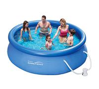 Ehlis Piscina Hinchable Circular - 305x76 cm - con depuradora - 3.982 litros