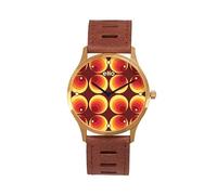eHo Reloj Upcyclée Colección Sixties - Marrón Papel pintado