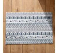 EHOMERY Alfombra Antideslizante para Habitacion Felpudos Exterior Arte Retro Alfombra para La Puerta De Entrada Felpudo Entrada Casa Limpia Zapatos 40x60cm,