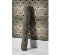 EHOMERY Papel Autoadhesivo Lavable Pintado Geometrico Pared Retro And Elegant Arte Geométrico Y Elegante de Impermeável Friso Laminado Pvc Revestimiento 45x300cm