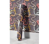 EHOMERY Papel Autoadhesivo Vintage Friso Laminado de Pvc Revestimiento Pared Cartoon Nature Serpiente Naturaleza Dibujos Animados Tnt Flores Removible 45x200cm
