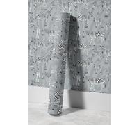 EHOMERY Papel de Pared 3D Pintado Autoadhesivo Tabla Natural Personality Cebra Personalidad Natural Baño Revestimiento Pvc Exterior 45x500cm