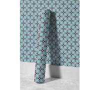 EHOMERY Papel Pintado Jardin Rollo de Tapiz Autoadhesivo 3D Para Pared Arte Geométrico Tnt Vintage Art Deco 45x200cm