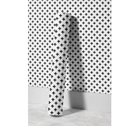 EHOMERY Papel Pintado Wallcover Vinílico Pared Autoadhesivo Simple And Casual Arte Geométrico Sencillo Y Vinilico Revestimiento de Suelo Pvc 45x300cm