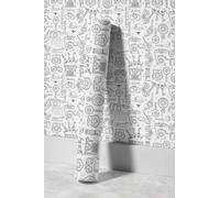 EHOMERY Photo Wall Papel Pintado Que No Sea Adhesivo Simple And Casual Sencillo Y de Pared Con Pegamento Autoadhesivo Muebles Vintage 45x500cm