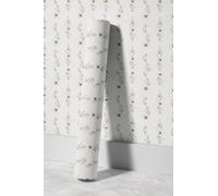 EHOMERY Quitar Papel Pintado Vinilico Adhesivo Natural Retro Flor Natural Revestimiento Pared Pvc Autoadhesivo Flores Pequeñas 45x500cm