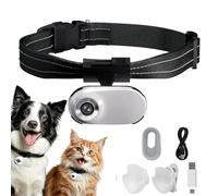 ehomful HD 1080P - Collar para cámara de Gato con grabación de Video, Mini cámara Deportiva inalámbrica, cámaras de acción pequeñas, cámara Corporal para Suministros para Mascotas, artículos para