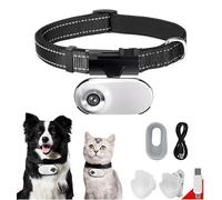 ehomful HD 1080P - Collar para cámara de Gato con grabación de Video, Mini cámara Deportiva inalámbrica, cámaras de acción pequeñas, cámara Corporal para Suministros para Mascotas, artículos para