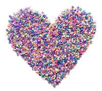 EHOPE Colorido Falso Candy Resina Slime Accesorios de arcilla rociada Decoración para Slime Charms Relleno DIY Slime Suministros Falso Candy Chocolate Cake Postre Toy Phone Case (50g Pentagram-9)