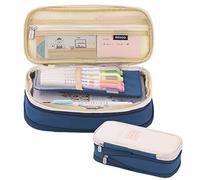 EHOPE Estuche Grande para lápices de Gran Capacidad, Organizador para la Escuela, Escuela, Escuela, Grande, Bolsa de Alta Capacidad, Organizador para Escuela, Estudiante, niña, Adulto, Adolescente, 2