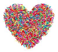 EHOPE Gránulos falsos de polímero de 50 g, chispas de arcilla para uñas de resina, rebanadas de caramelo falso, para arte de uñas, manualidades, pasteles, funda de teléfono (gránulos de azúcar-7)